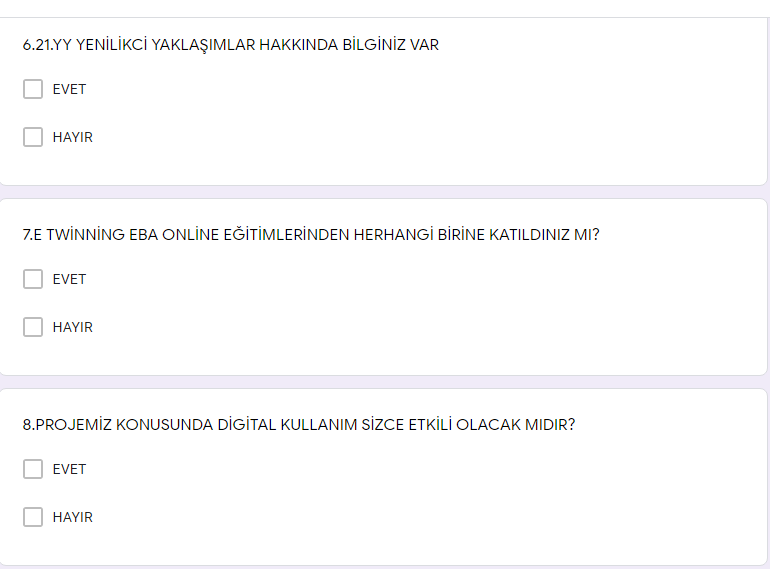 Öğretmen ön anketi by BURÇİN AKTAŞ - Ourboox.com