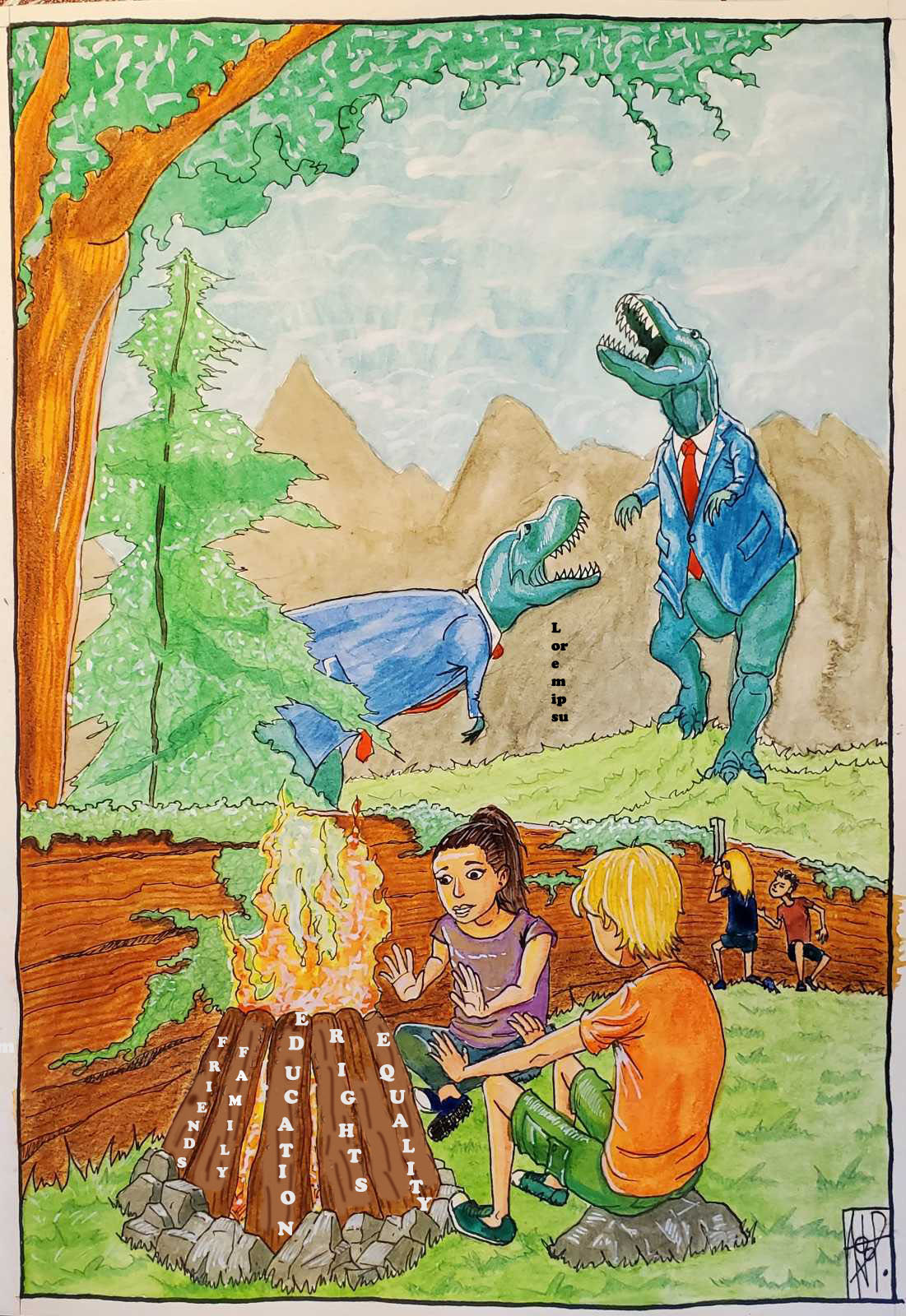 Project: “We are the children of the world”: “Logos” by Children of the World - Ourboox.com