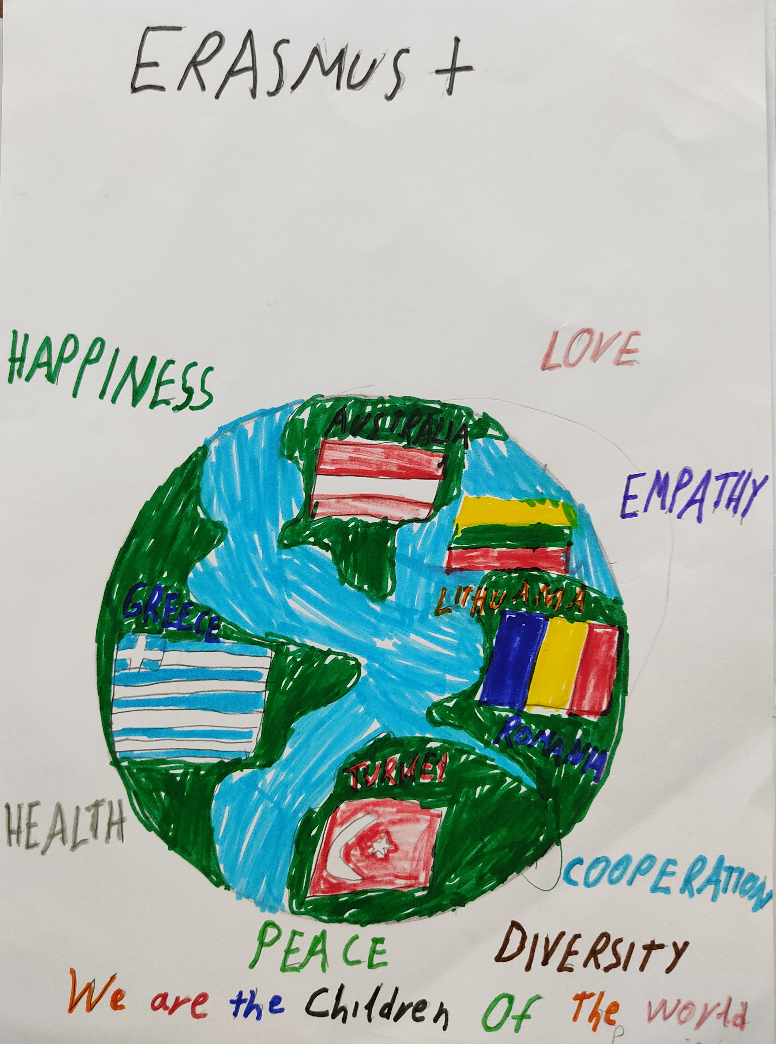 Project: “We are the children of the world”: “Logos” by Children of the World - Ourboox.com