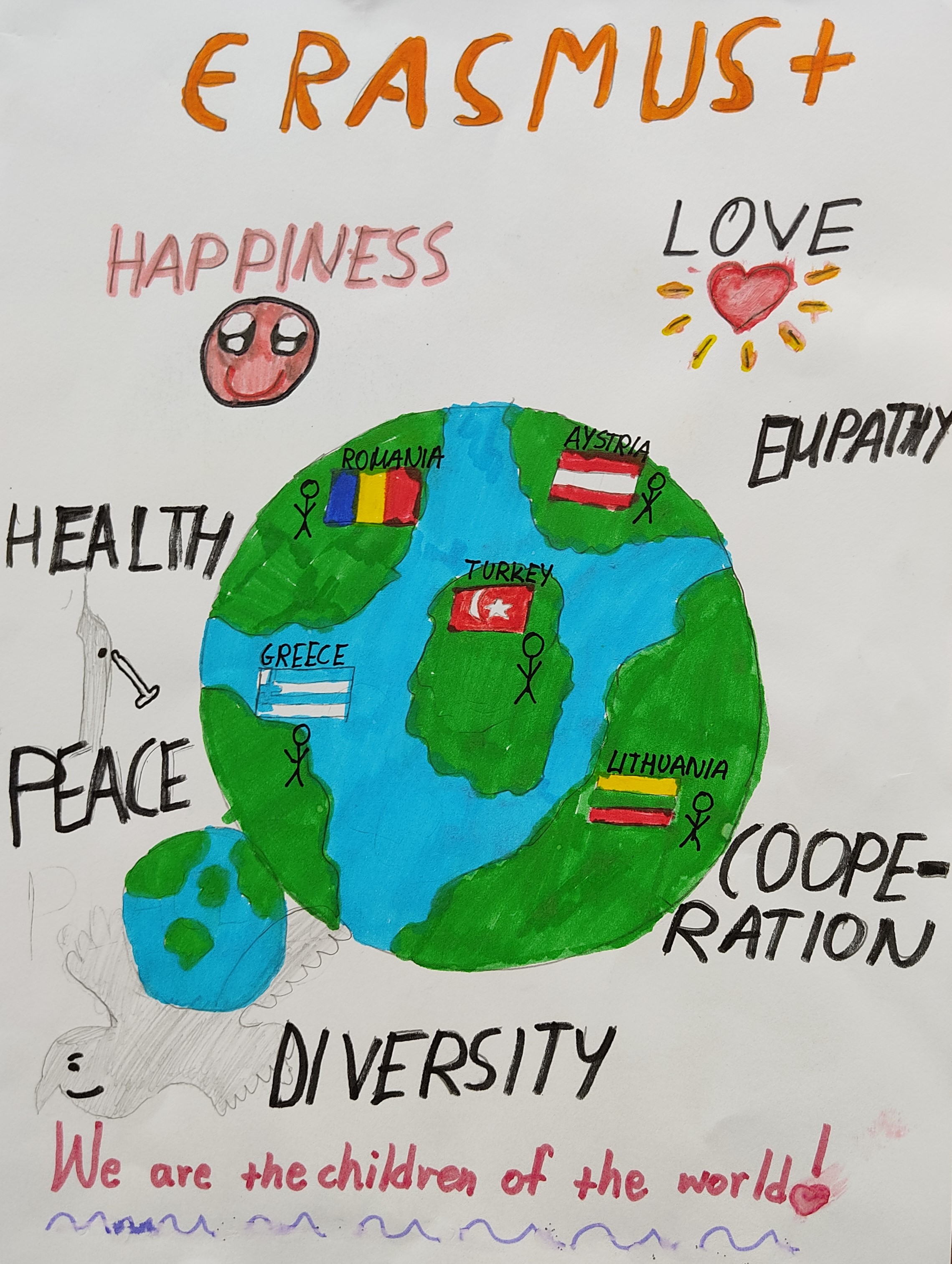 Project: “We are the children of the world”: “Logos” by Children of the World - Ourboox.com