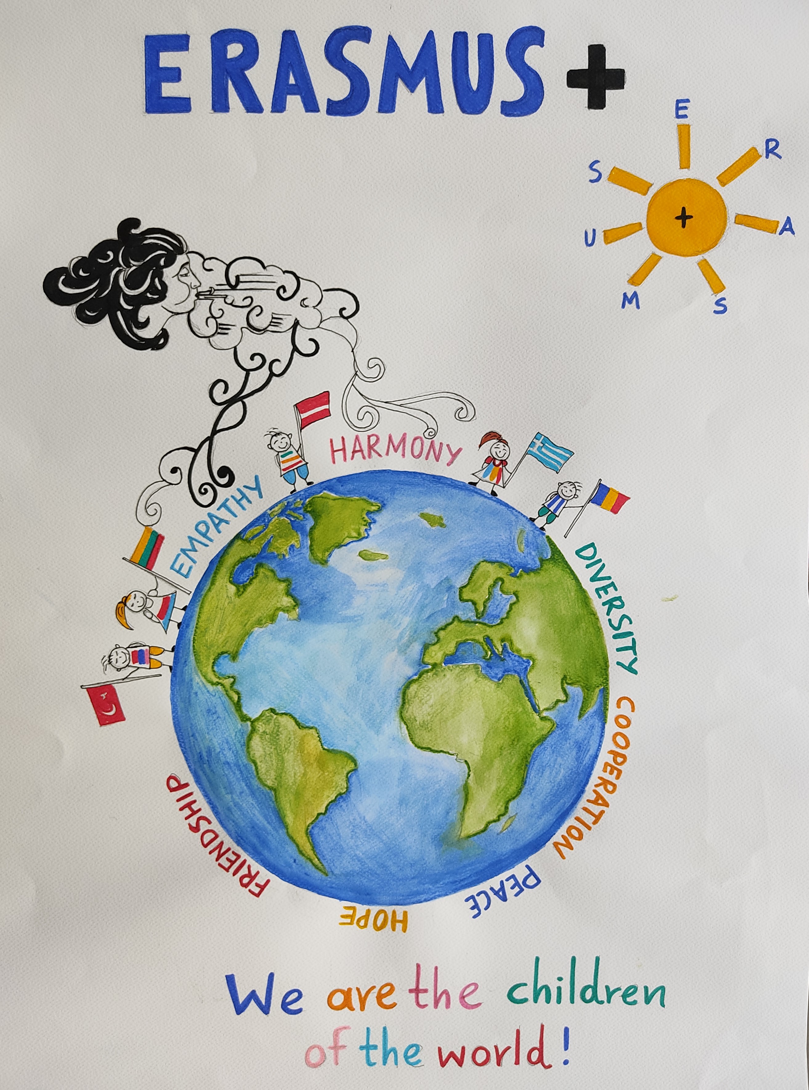 Project: “We are the children of the world”: “Logos” by Children of the World - Ourboox.com