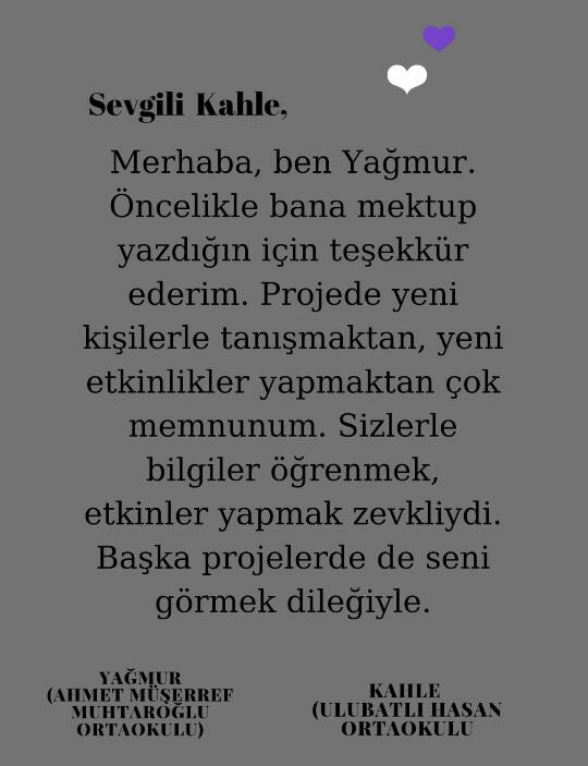 Mektup Arkadaşım by Behiye Yabancı - Illustrated by Behiye Yabancı - Ourboox.com