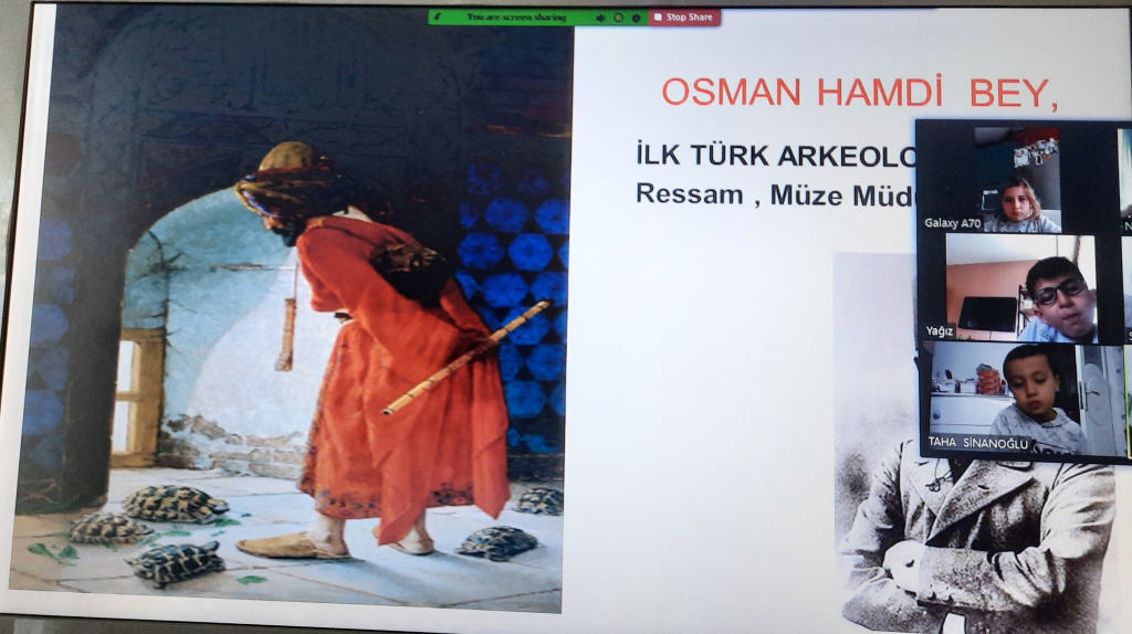 IT’S ALL ABOUT ‘E’ Projesi e ART 3- by Nesrin Küçük - Illustrated by SANAT  - Ourboox.com