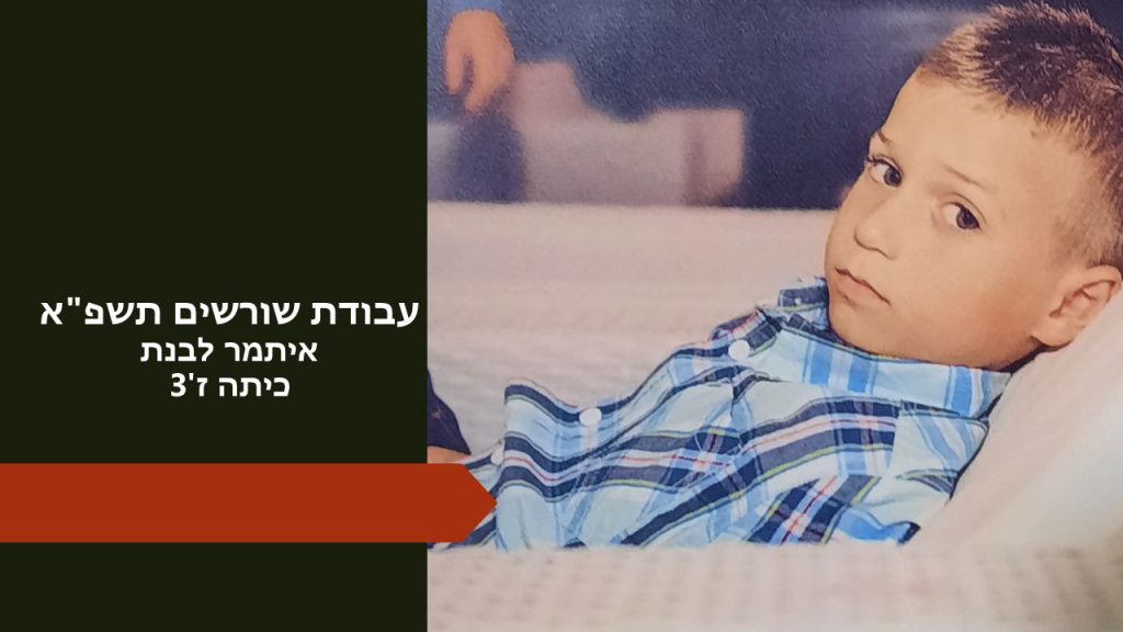 עבודת שורשים by itamarlivnat - Ourboox.com