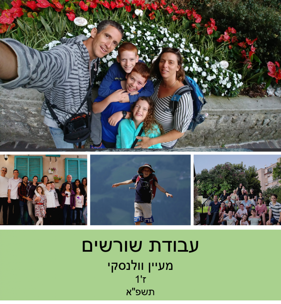עבודת שורשים מעיין by maayan - Ourboox.com