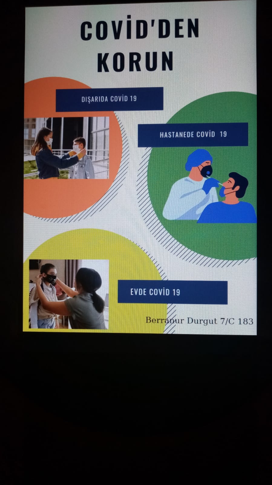 TEKNOLOJİ VE TASARIM DERSİ CORANA İLE İLGİLİ AFİŞ ÇALIŞMASI by gülnur - Ourboox.com