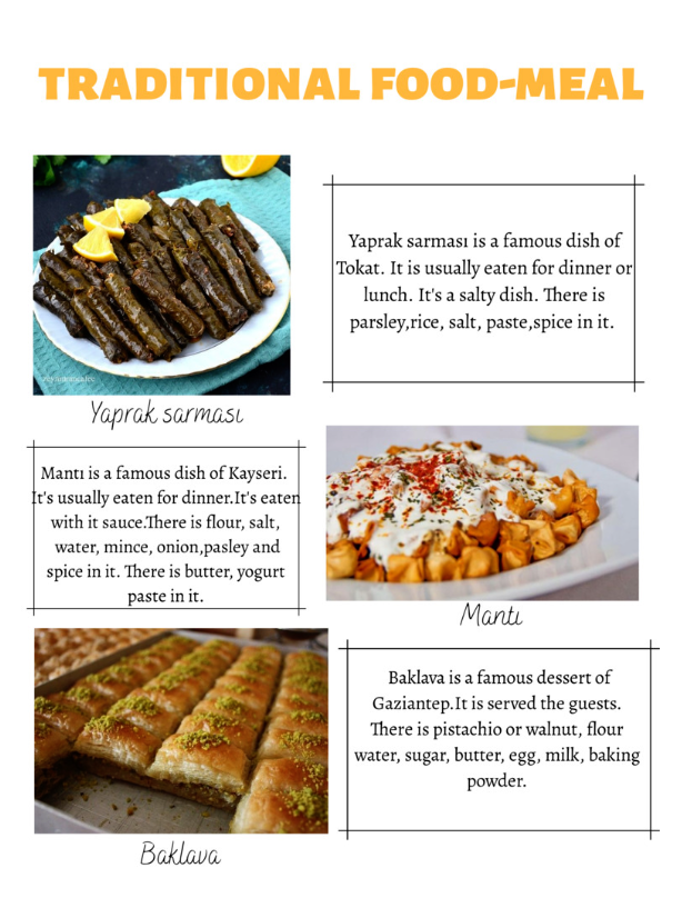 Traditional Meals (TASK 1A) by FCLL - Ourboox.com