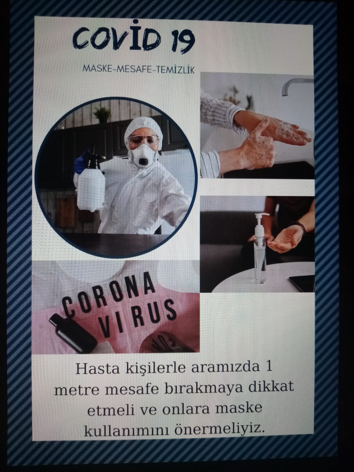 CORONA SALGINI İLE İLGİLİ AFİŞ ÇALIŞMAMIZ by gülnur - Ourboox.com