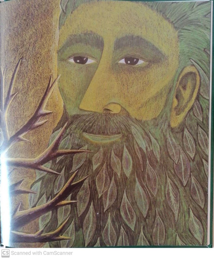 האגדה על השיח הקטן by kmo bakibutz - Illustrated by סיפרה וציירה - אסנת ישפה - Ourboox.com