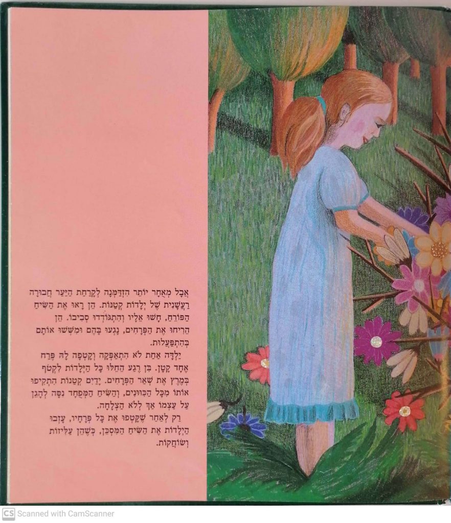 האגדה על השיח הקטן by kmo bakibutz - Illustrated by סיפרה וציירה - אסנת ישפה - Ourboox.com