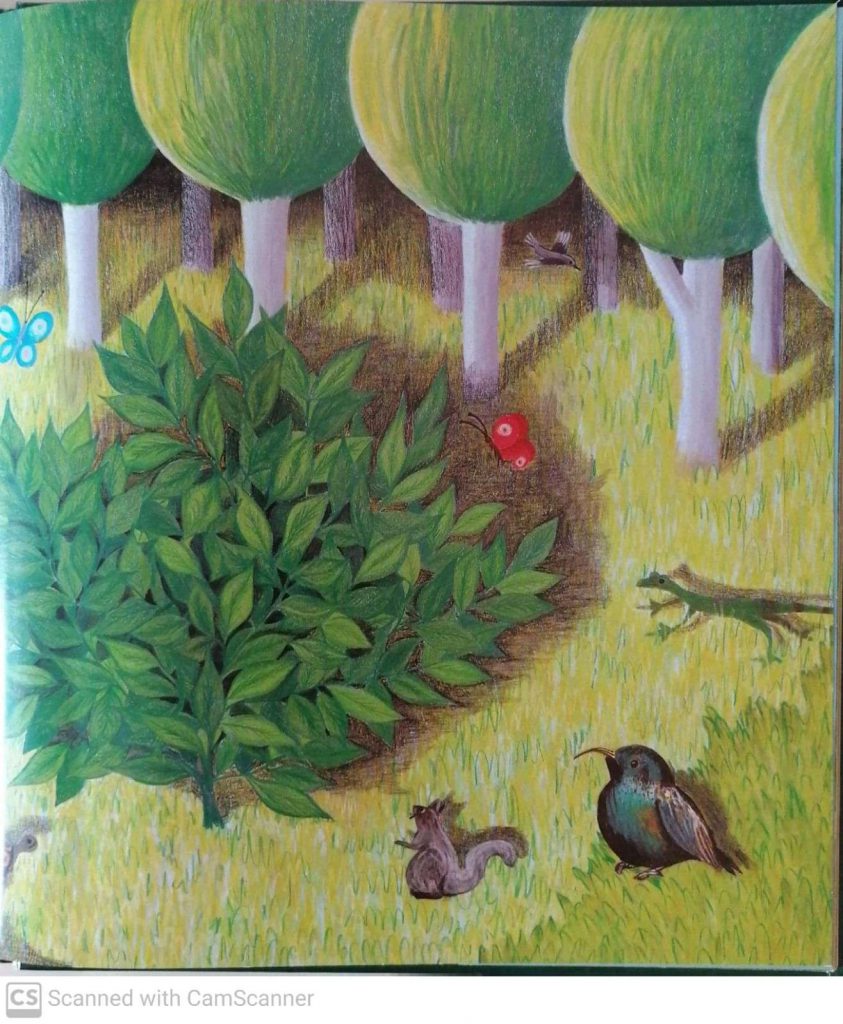 האגדה על השיח הקטן by kmo bakibutz - Illustrated by סיפרה וציירה - אסנת ישפה - Ourboox.com