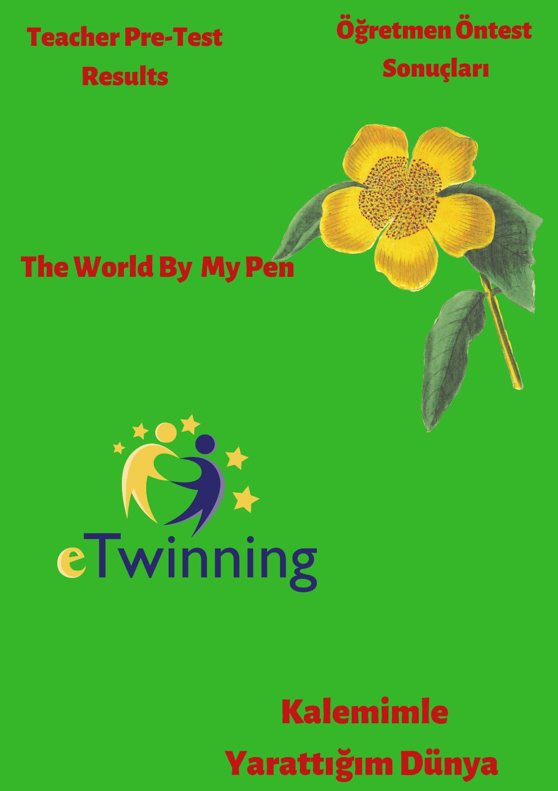 Kalemimle Yarattığım Dünya The World By My Pen-Öğretmen Ön Değerlendirme Teacher Pre Test Results by Huriye Aksu - Ourboox.com