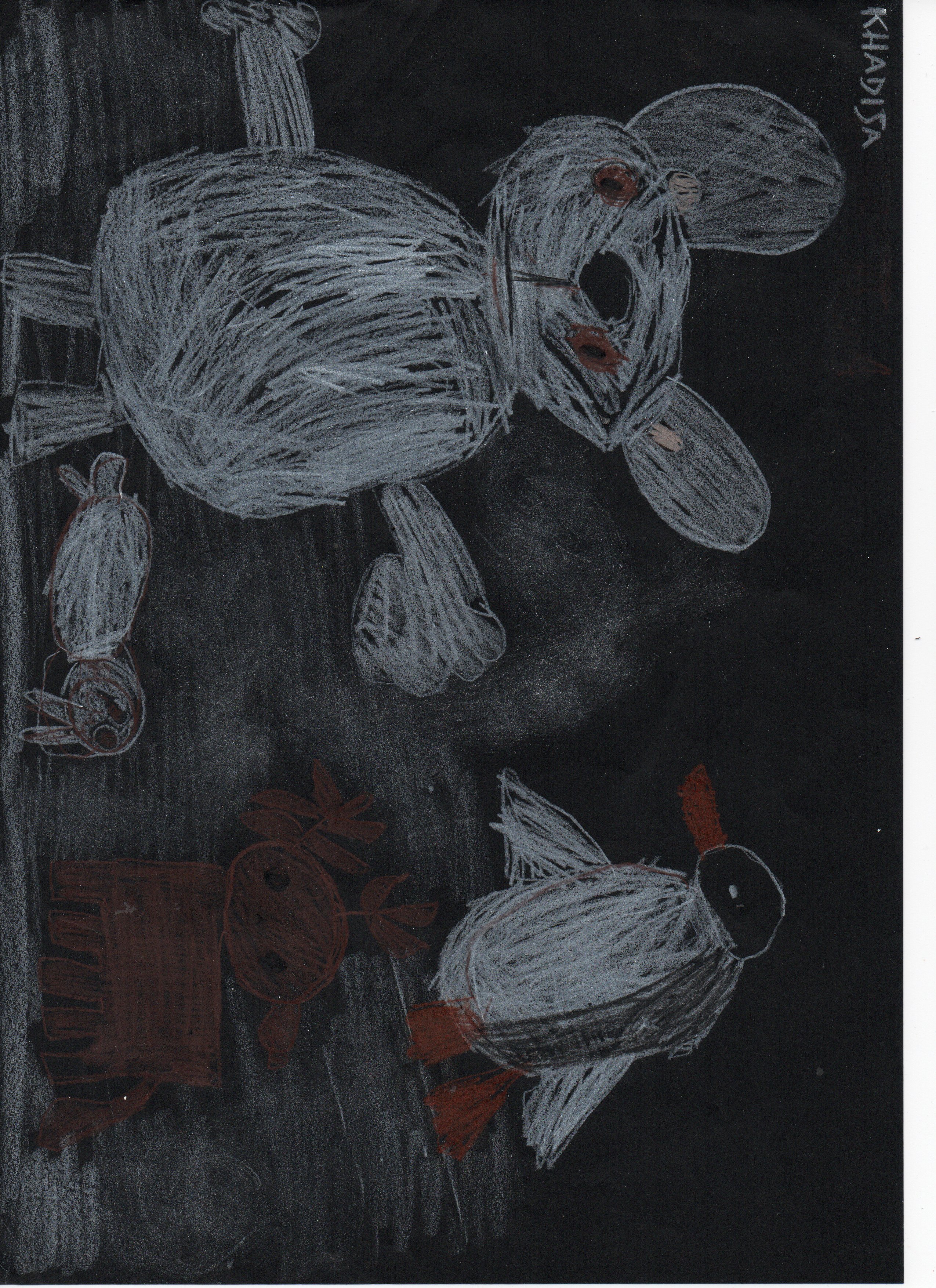 GLI ANIMALI DEL POLO NORD E PINGU by Anna Delai - Illustrated by  BAMBINI E BAMBINE DELLA SEZIONE VERDE - Ourboox.com