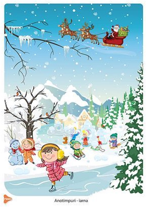 Cele două surori – Toamna şi Iarna by Naomi Trifu - Illustrated by Educatoare: Trifu Naomi      - Ourboox.com