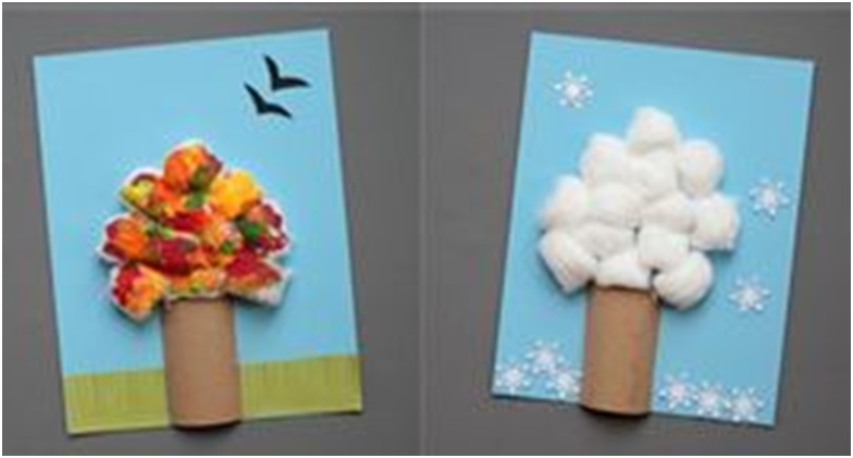 Cele două surori – Toamna şi Iarna by Naomi Trifu - Illustrated by Educatoare: Trifu Naomi      - Ourboox.com