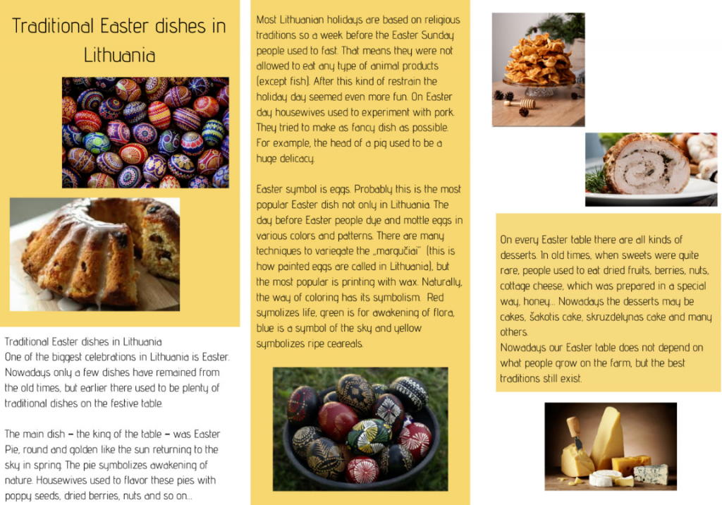 Traditional Meals (TASK 1A) by FCLL - Ourboox.com