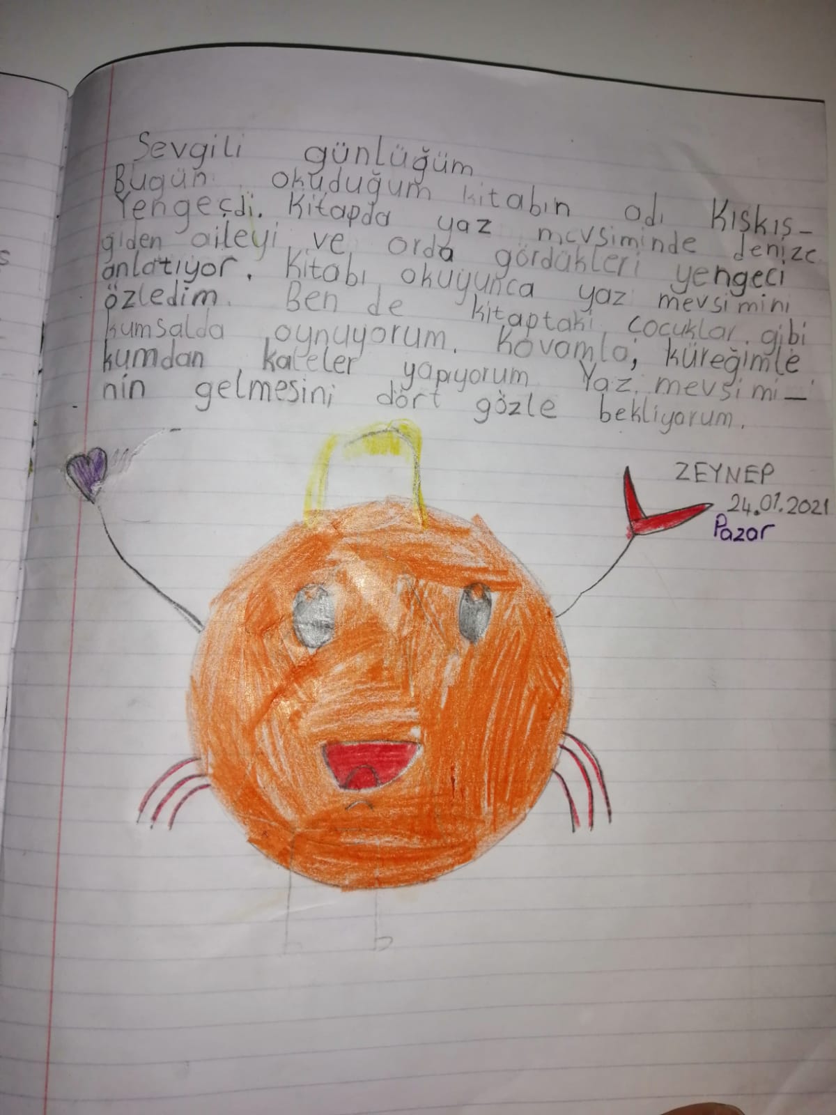 İLK TATİL GÜNLÜĞÜM by Elif - Ourboox.com