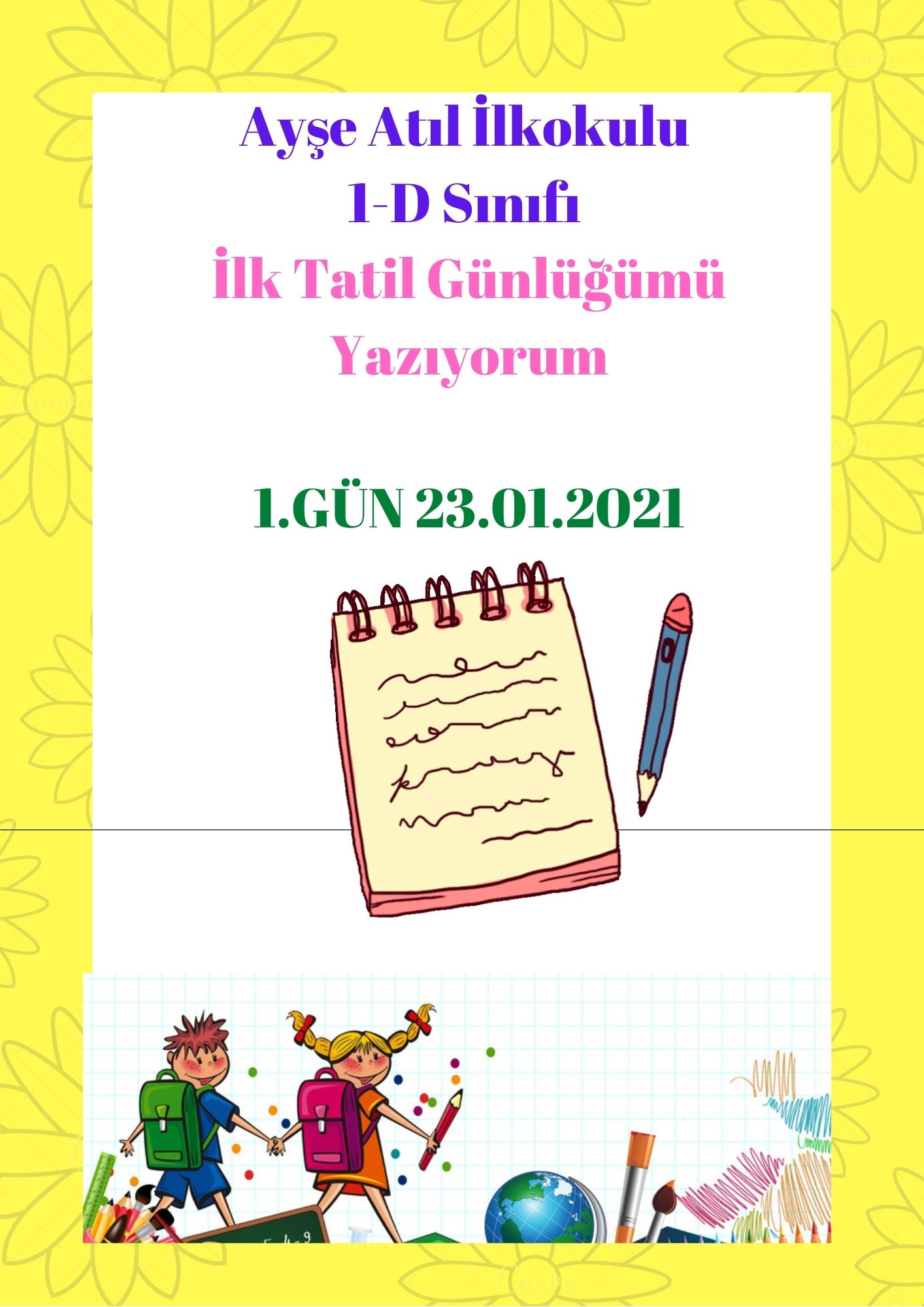 İLK TATİL GÜNLÜĞÜM by Elif - Ourboox.com