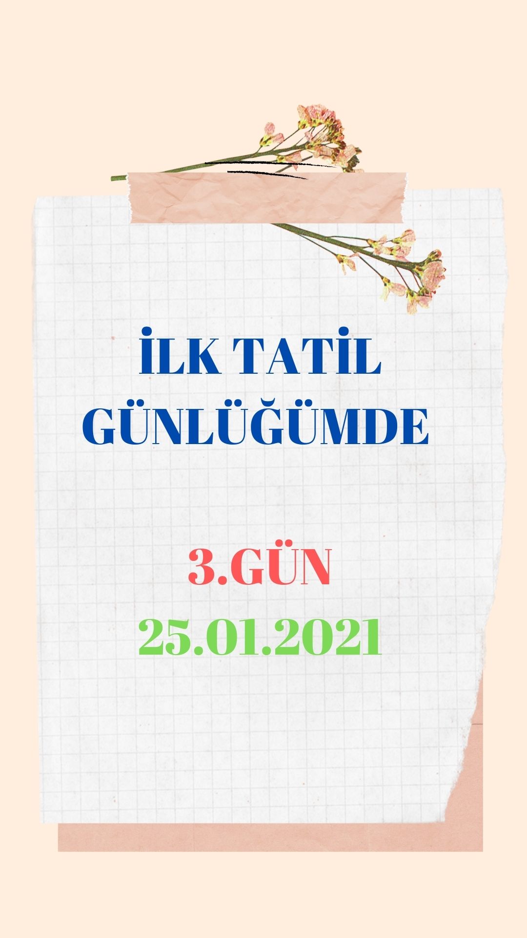 İLK TATİL GÜNLÜĞÜM by Elif - Ourboox.com