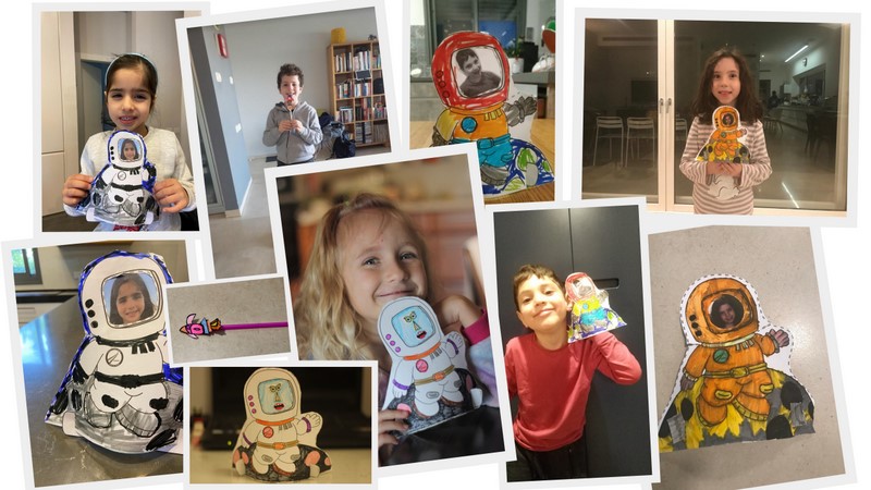 שבוע החלל הישראלי בעלומים 2021 by Lilach Elattar - Illustrated by בית ספר יסודי עלומים קרית אונו - Ourboox.com