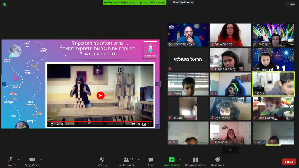 שבוע החלל הישראלי בעלומים 2021 by Lilach Elattar - Illustrated by בית ספר יסודי עלומים קרית אונו - Ourboox.com