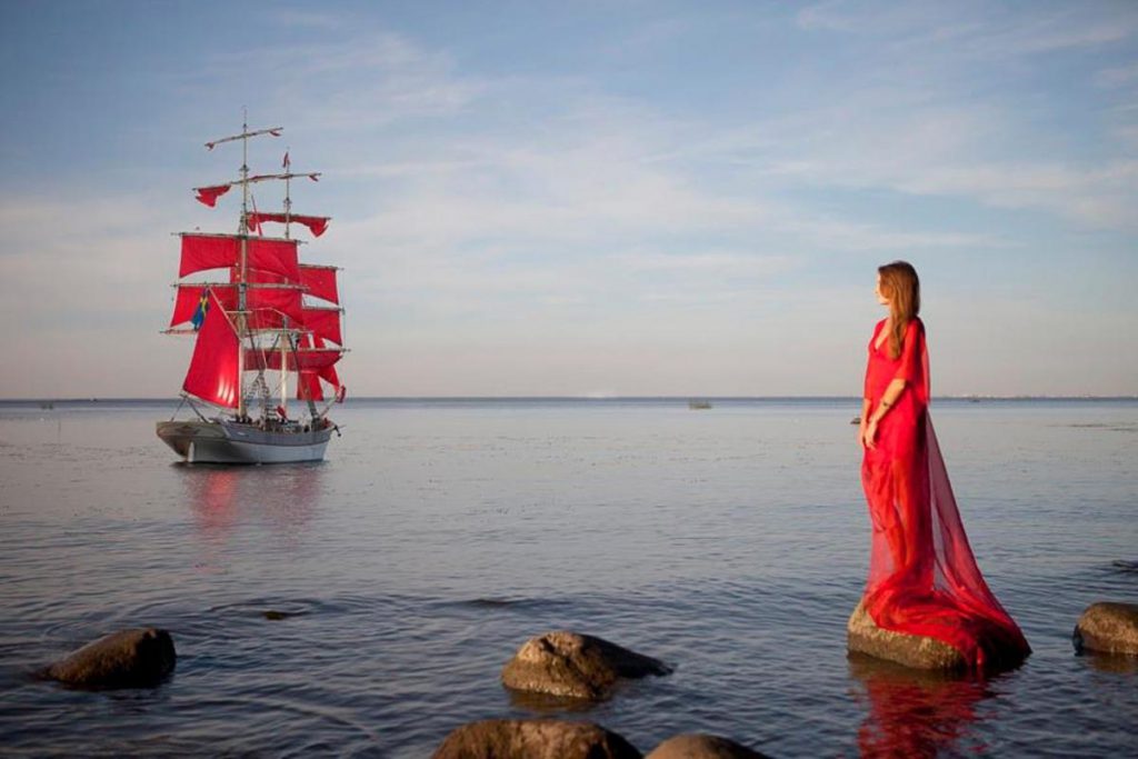 “Олександр Грін “Пурпурові вітрила by Наталія Решетіло - Illustrated by Наталія Решетіло - Ourboox.com