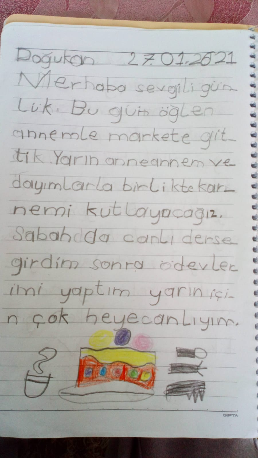 İLK TATİL GÜNLÜĞÜM by Elif - Ourboox.com