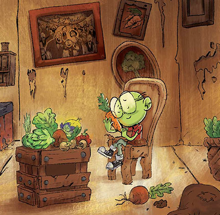 Zombies Don’t Eat Veggies! by roaa ghazali - Illustrated by Roaa Ghazali - Ourboox.com