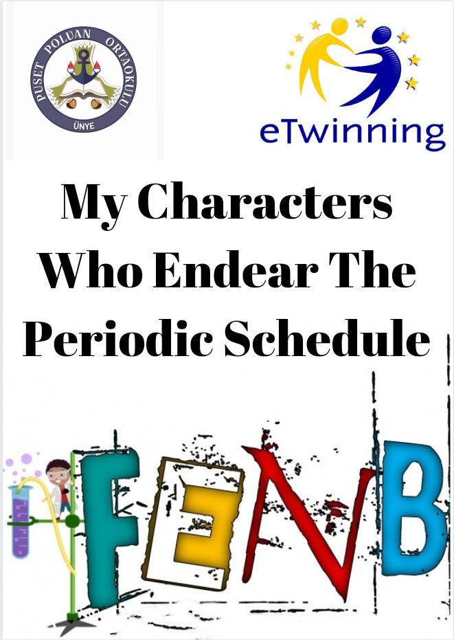 MY CHARACTERS WHO ENDEAR THE PERIODIC TABLE by Nilüfer - Ourboox.com