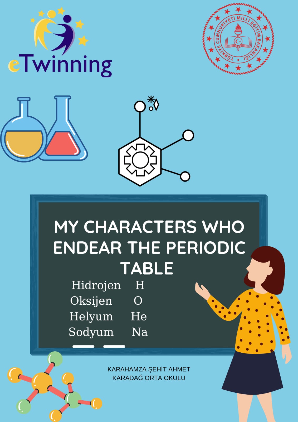 MY CHARACTERS WHO ENDEAR THE PERIODIC TABLE by Nilüfer - Ourboox.com