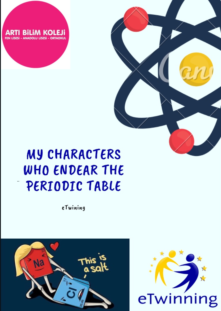 MY CHARACTERS WHO ENDEAR THE PERIODIC TABLE by Nilüfer - Ourboox.com