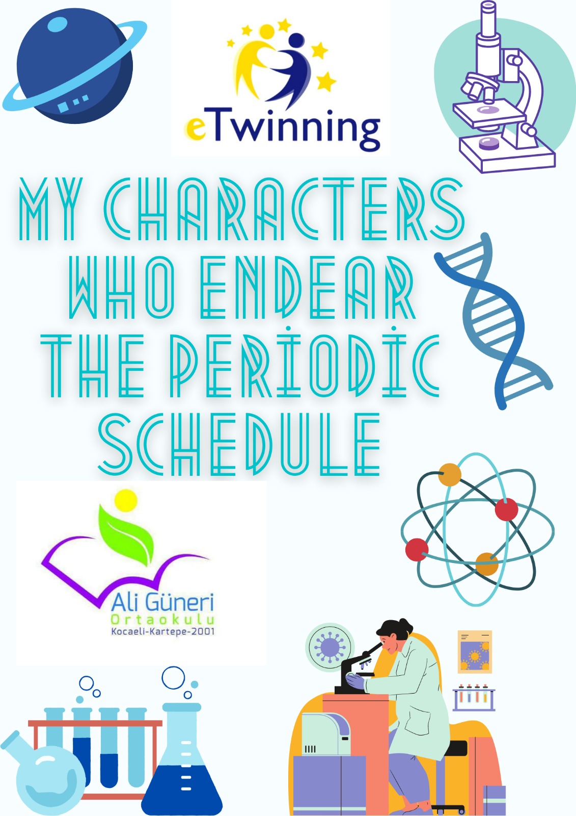 MY CHARACTERS WHO ENDEAR THE PERIODIC TABLE by Nilüfer - Ourboox.com