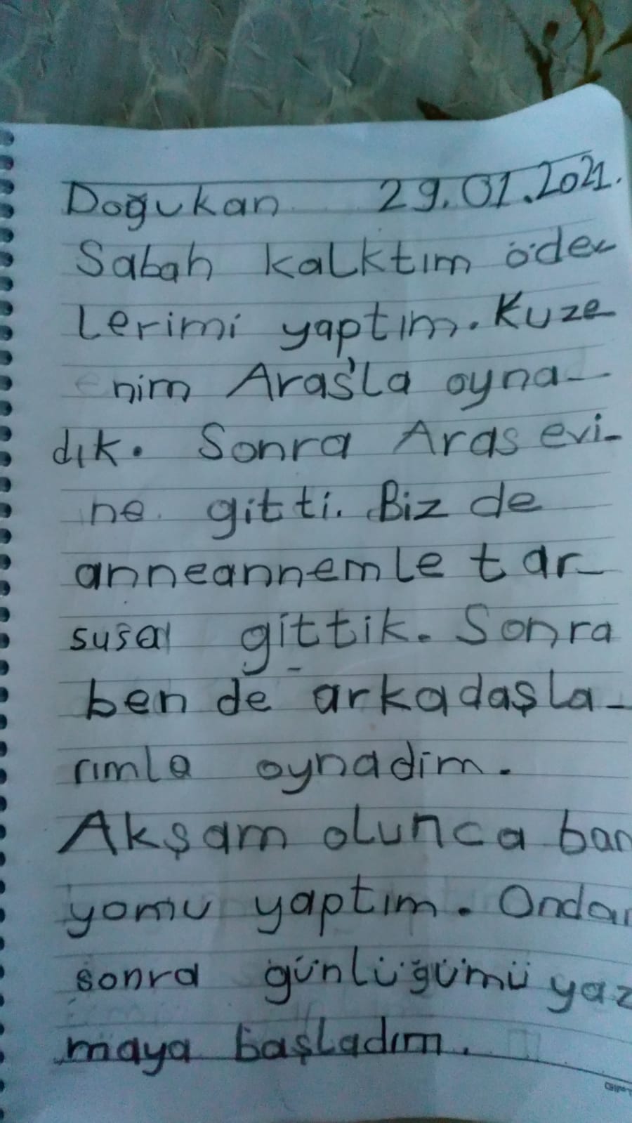 İLK TATİL GÜNLÜĞÜM by Elif - Ourboox.com