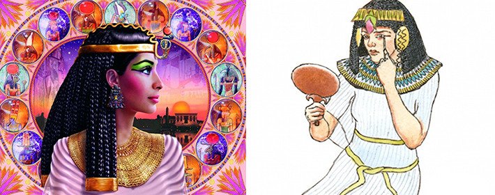 History of cosmetics by Veronika - Illustrated by Вероніка - Ourboox.com