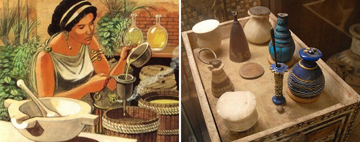 History of cosmetics by Veronika - Illustrated by Вероніка - Ourboox.com