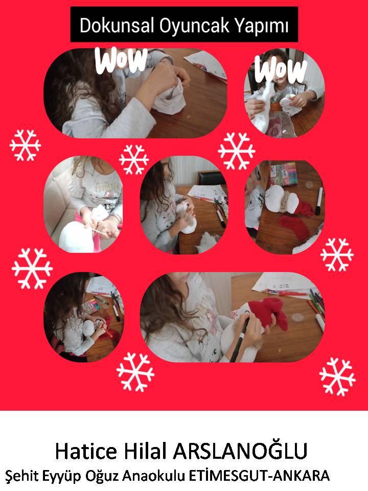 OYUNCAĞIM KENDİ TASARIMIM OCAK AYI DOKUNSAL OYUNCAK ÇALIŞMALARI by Rukiye Korkusuz - Ourboox.com