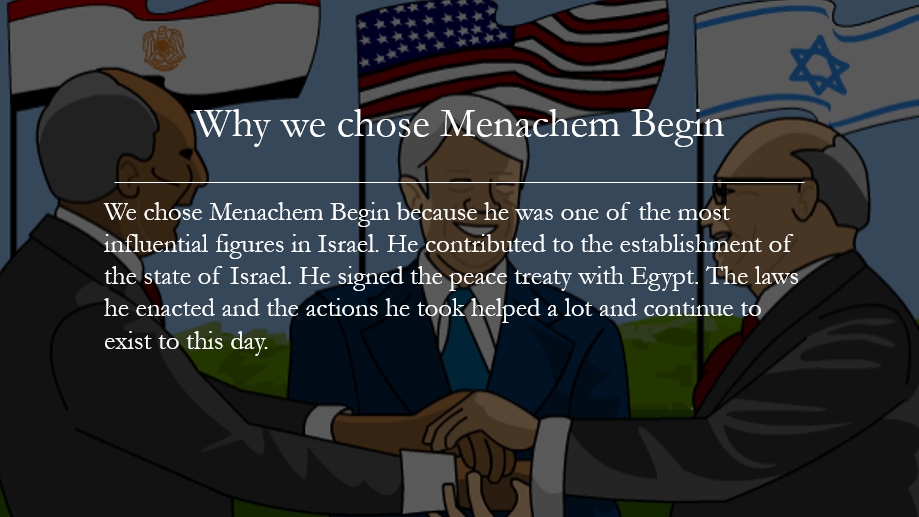 Menachem Begin by Liroy Assaf & Niv Almog - Illustrated by Liroy Assaf & Niv Almog - Ourboox.com