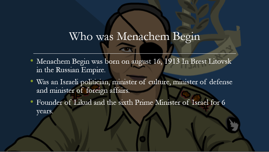 Menachem Begin by Liroy Assaf & Niv Almog - Illustrated by Liroy Assaf & Niv Almog - Ourboox.com