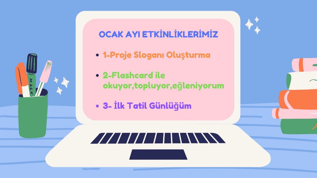 ”Covid 0 Biz 1 ”Ocak Ayı E book Çalışması by Elif - Ourboox.com