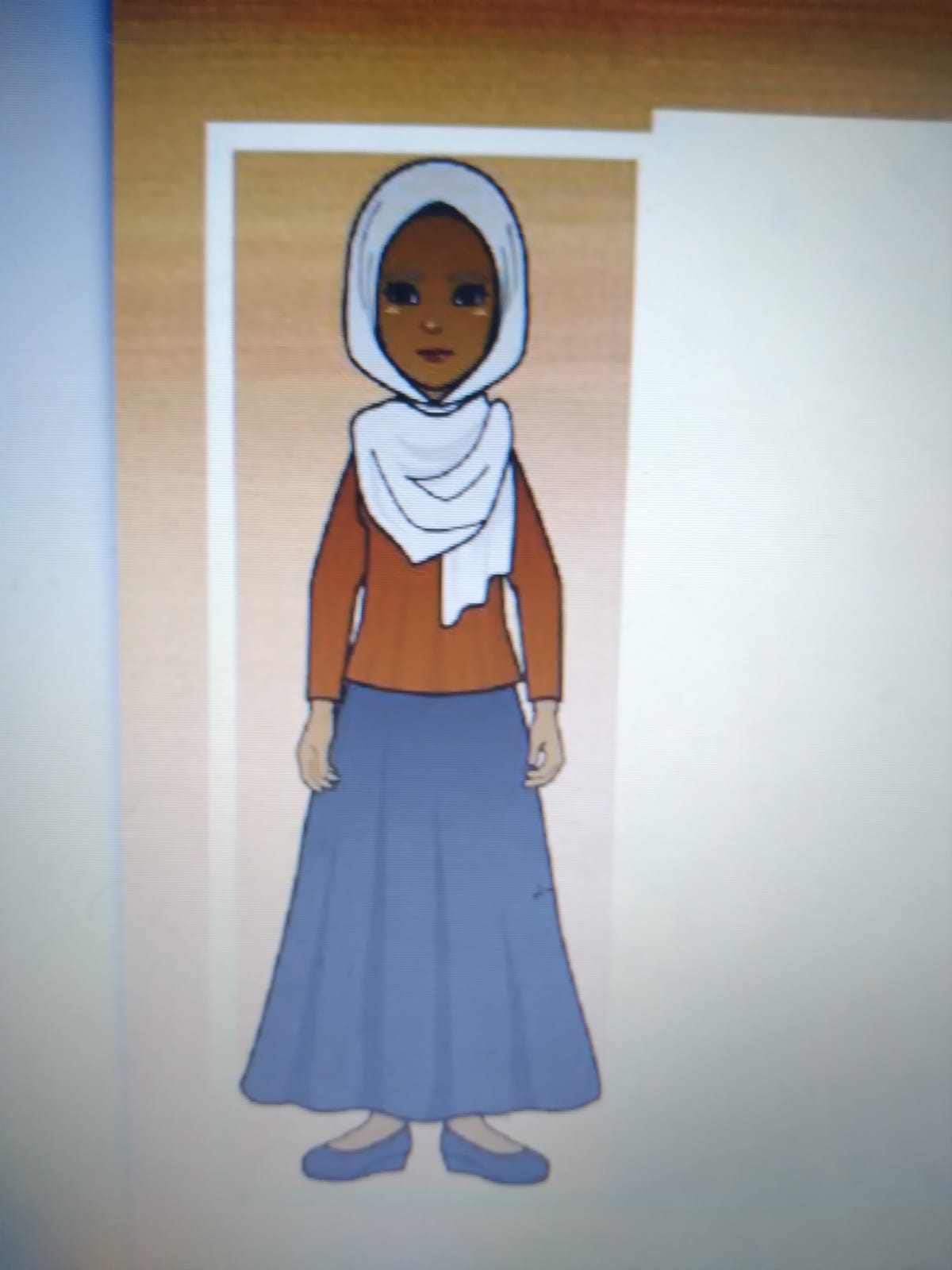 ראש הכפר והאישה החכמה by Rowaa Grefat - Illustrated by זוהרה אחמד - Ourboox.com