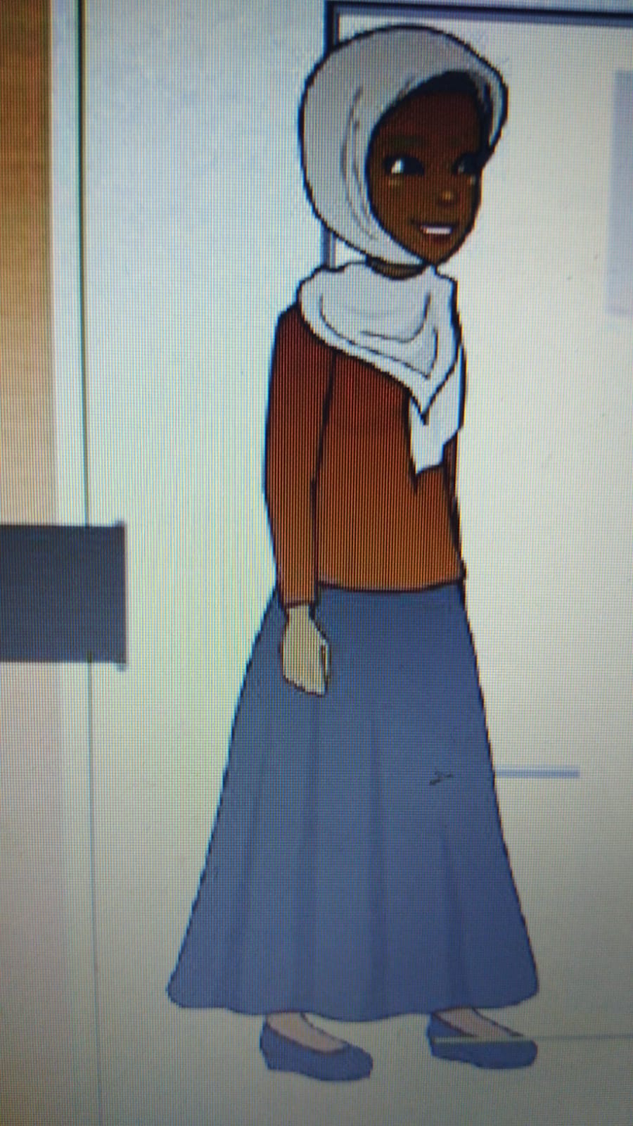 ראש הכפר והאישה החכמה by Rowaa Grefat - Illustrated by זוהרה אחמד - Ourboox.com