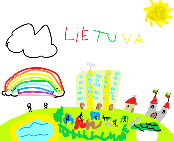 Lietuva – mano namai by Gražina - Illustrated by 2a klasė - Ourboox.com