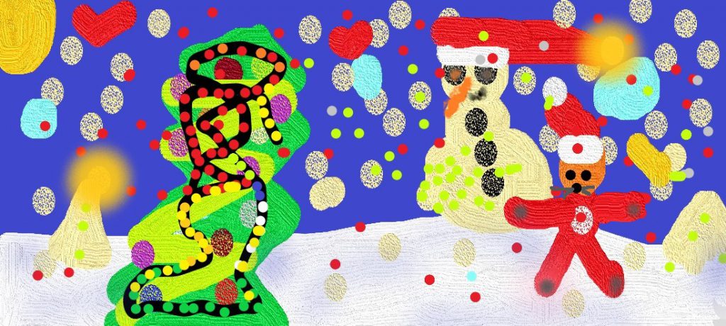 Piešiame žiemą by Jurgita - Ourboox.com