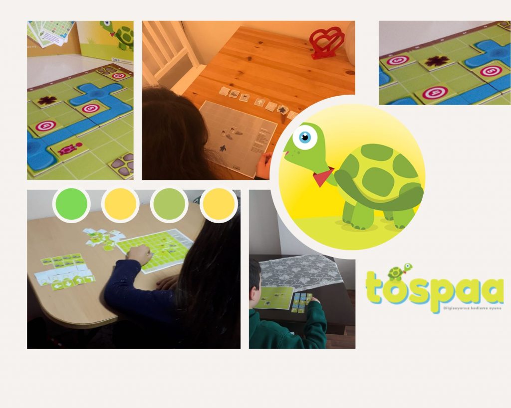 BİLGİSAYARSIZ KODLAMA “tospaa”etkinliği by Sibel - Illustrated by BİLGİSAYARSIZ KODLAMA -tospaa - Ourboox.com