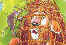 האריה הגדול והעכבר הקטן by Zamzam - Illustrated by זמזם כילאני - Ourboox.com