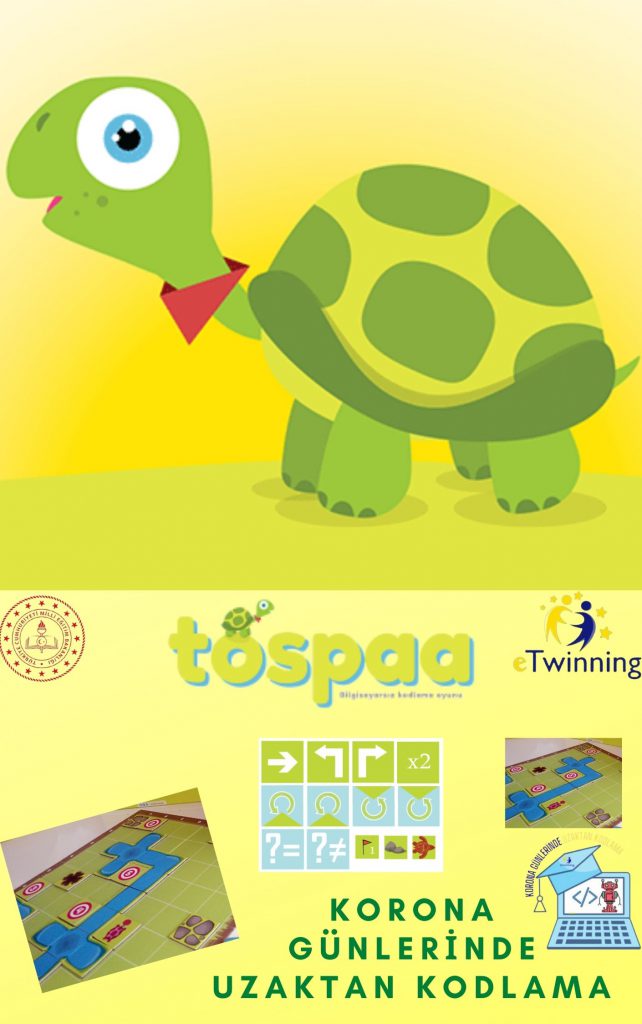 BİLGİSAYARSIZ KODLAMA “tospaa”etkinliği by Sibel - Illustrated by BİLGİSAYARSIZ KODLAMA -tospaa - Ourboox.com