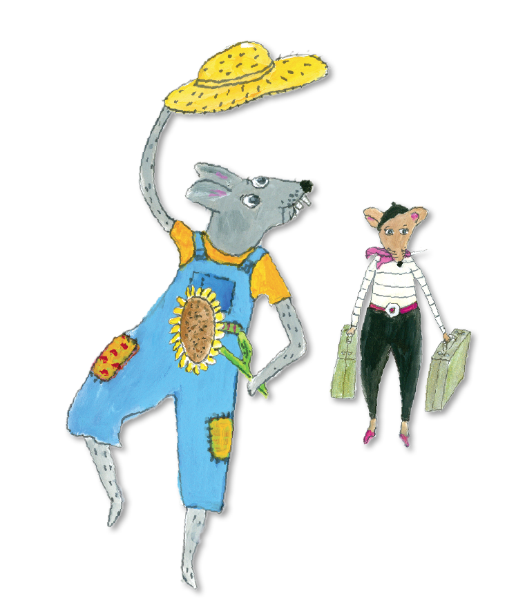 יוני עכבר העיר ווילי עכבר הכפר by roaa ghazali - Illustrated by רואא גזאלי - Ourboox.com