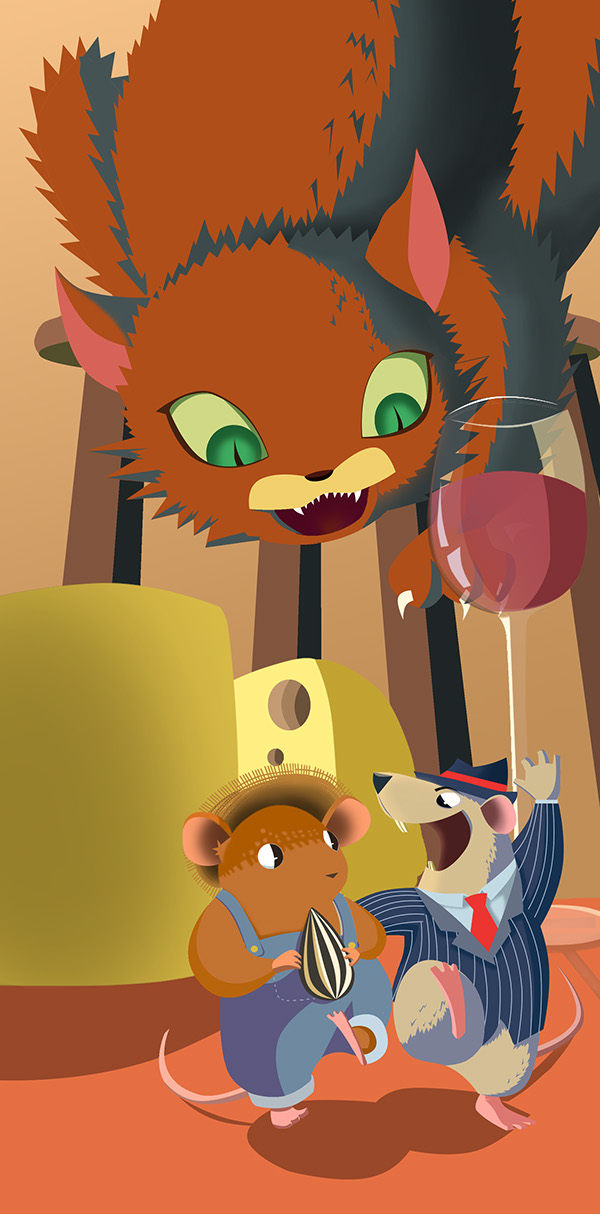 יוני עכבר העיר ווילי עכבר הכפר by roaa ghazali - Illustrated by רואא גזאלי - Ourboox.com