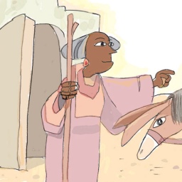 ראש הכפר והאישה החכמה by Rowaa Grefat - Illustrated by זוהרה אחמד - Ourboox.com