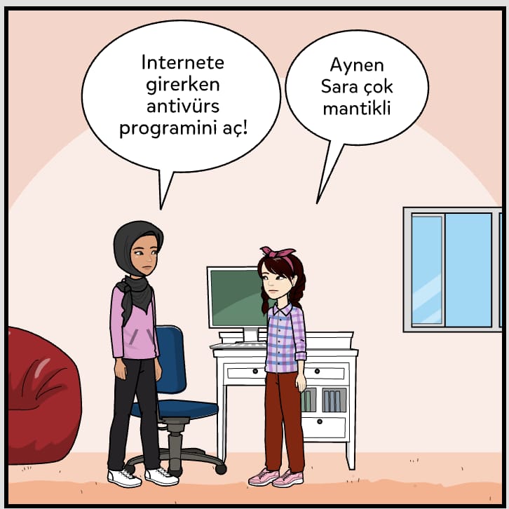 İNTERNETTE GÜVENLİYİM by ÇAĞIN ALTIN ÇOCUKLARI - Ourboox.com